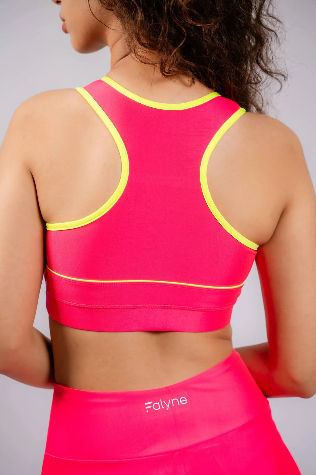 Brassière tennis padel rose femmes #color_rose
