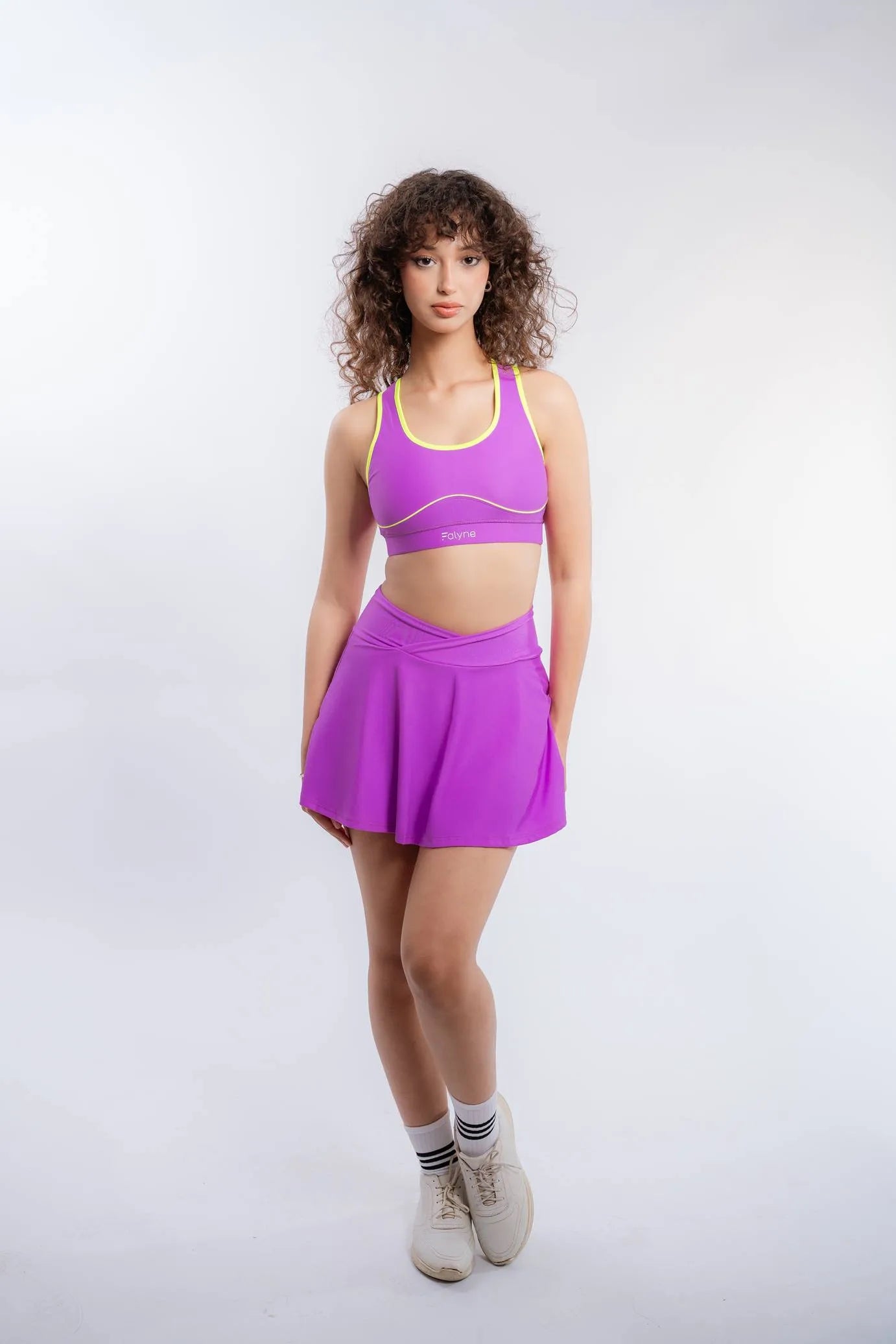 Brassière tennis padel violet femmes #color_violet
