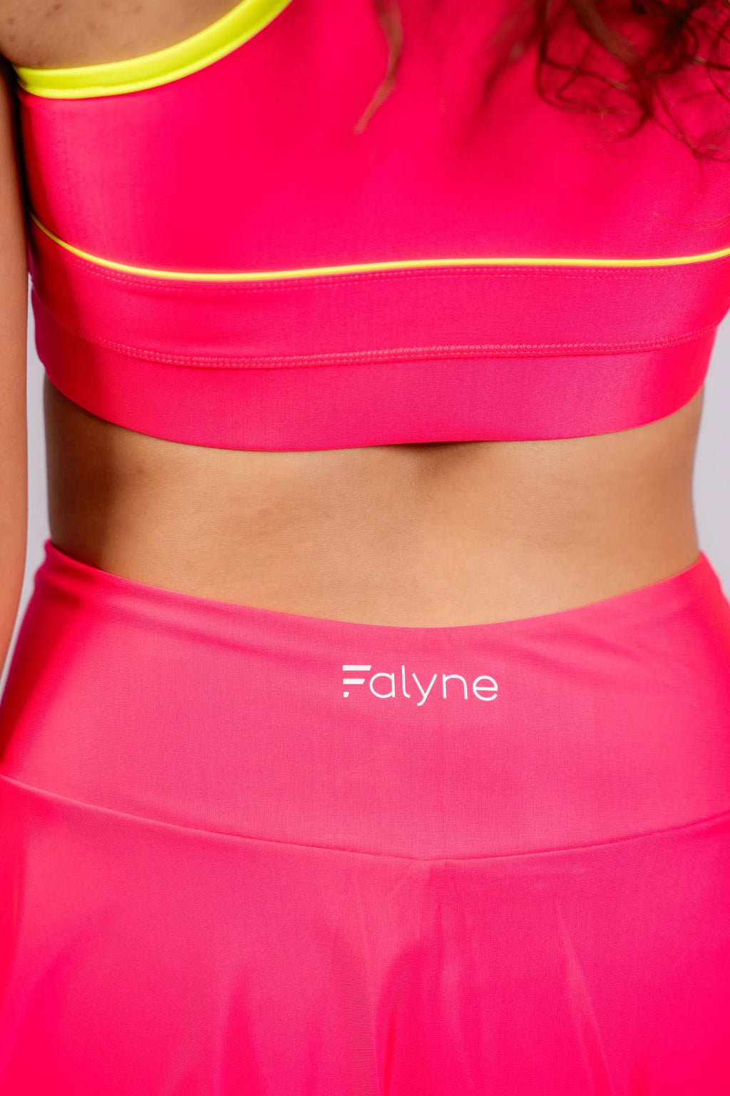 Jupe short de tennis et padel rose pour femme